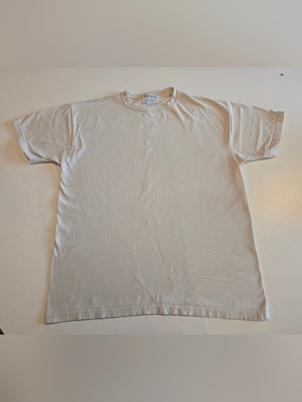 Women's Short Sleeve Crew Neck Tee in Cream